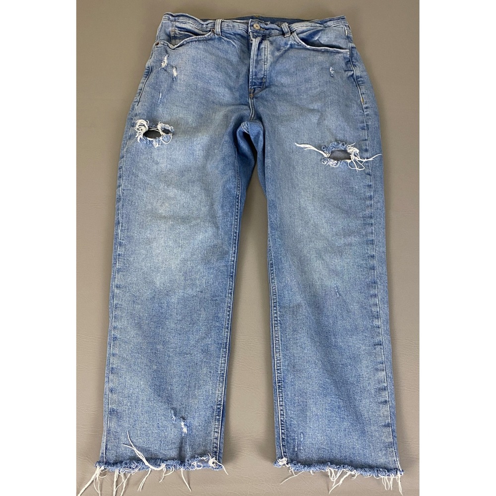 Old Navy extra high rise sky hi straight